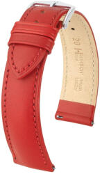 Hirsch Kent Piros óraszíj - 20mm / L -120/80mm