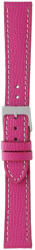 Herzog Alta Moda óraszíj rózsaszín fehér varrással - 20mm / M/L - 115/75mm