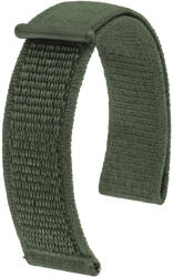 Hirsch Vocem zöld óraszíj - 22mm / L -120/80mm
