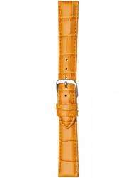 Herzog LOUISIANA Narancssárga óraszíj - 18mm / M/L - 115/75mm