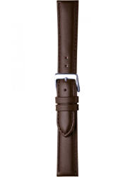 Herzog Seidenkalb Sötétbarna óraszíj - 22mm/ XL - 120/90mm