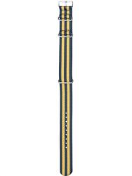Herzog NATO óraszíj Kék és Sárga - 22mm/ M/L -270mm