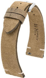 Hirsch Serro Világosbarna óraszíj - 20mm / L -120/80mm
