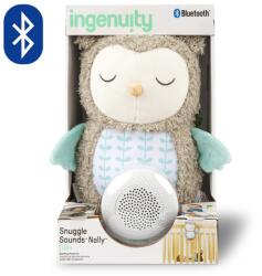  INGENUITY Plüss altató játék zenélő bagoly Nally 0hó+