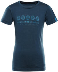 Alpine Pro Mereno 2 gyerek póló Gyerek 128-134 / kék