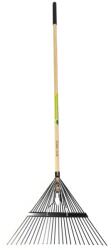 Micul Fermier Grebla frunze 24 dinti flexibili, maner lemn, 1650mm, Micul Fermier, GF-2450 (GF-2450) Grebla