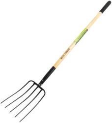 Micul Fermier Furca cu 5 dinti, maner lemn, 1520mm, Micul Fermier, GF-2448 (GF-2448) Furca