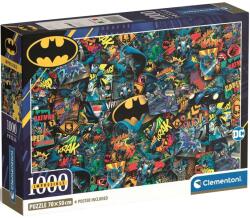 Clementoni A lehetetlen puzzle - Batman 1000 db-os (39906)