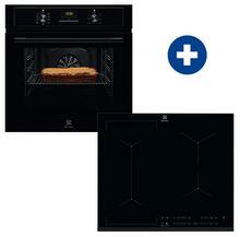 Electrolux EOF3H50BK Beépíthető sütő+Electrolux EIV634 Beépíthető indukciós főzőlap