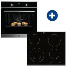 Electrolux EOD6P77WX Beépíthető sütő + Electrolux EHF6241FOK Beépíthető kerámia főzőlap