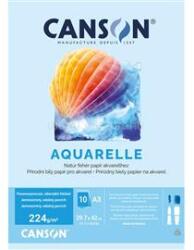 Canson A3 224g, 10 ív akvarellpapír blokk (C602308003) (C602308003)