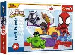 Trefl 30 db-os puzzle - Spidey és barátai (18322) (18322)