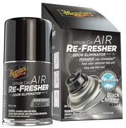 Meguiar's Odorizant spray sub presiune 57 g , Meguiar, s Whole Car Air Re-fresher , Black Chrome , EU (G181302EU)