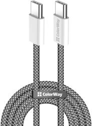 ColorWay USB 2.0 Type C Összekötő Fekete 1m CW-CBPDCC061-BK (CW-CBPDCC061-BK)