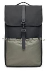 RAINS Férfi hátizsák Rains, 13590, Ekobőr, Egy méret INTL, Fekete (0000305312501_OS)