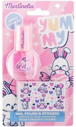 Aquarius Cosmetic Yummy Polish & Stickers szett gyermekeknek