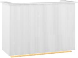 physa Recepciós pult - indirekt megvilágítással - zárható - kihúzható billentyűzetpolc (PHY_RD_02)