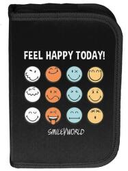 PASO Smiley kihajtható tolltartó - Feel Happy Today (SM25LR-P001BW) (SM25LR-P001BW) - emag