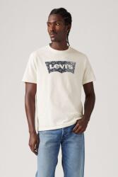 Levi's Levi's, Kerek nyakú pamutpóló logóval, Sötétkék, Krémszín, XL (22491-1811-XL)