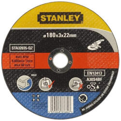 STANLEY fémvágó korong, süllyesztett 180x3, 2x22, 2mm (STA32035-QZ) - megatool