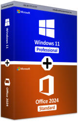 Microsoft Csomag (Windows 11 Professional + Office 2024 Standard) (FQC-10537+DG7GMGF0PN5D)