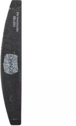 RONNEY Reszelő - félhold 100/180 fekete