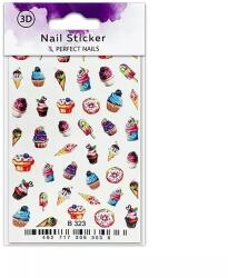 Perfect Nails Körömmatrica - 3D Yummy