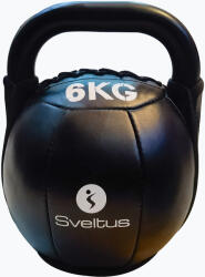 Sveltus Kettlebell Sveltus Soft PU 6 kg black