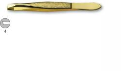 Kiepe Szemöldökcsipesz ferde mini végű Arany 0366-4