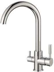 Bivio csaptelep víztisztítóhoz 3-utas, INOX, VOGUE (3W-IN-VOG)