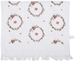 Clayre & Eef Többszínű pamut kéz- és arctörlő Pillangók 40x66 cm (CTFEB-1)