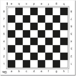 Juguetes Cayro Професионална пластмасова дъска за шах Cayro - 45 x 45 cm (T-90/2)