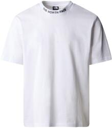 The North Face The North Face, Kerek nyakú bő fazonú pamutpóló, Fehér, XL (NF0A87DDFN41-XL)