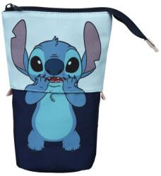 Stitch 2 az 1-ben tolltartó, felszerelés nélküli Lilo & Stitch, 19x14 cm kék (JAGIM34202147)