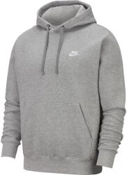 Nike Férfi szabadidős cipzár nélküli pulcsi Nike SPORTSWEAR CLUB FLEECE szürke BV2654-063 - XS