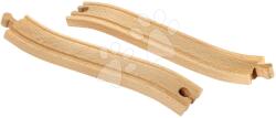 BRIO Piese de schimb pentru cale ferată Ascending Tracks BRIO 2 șine ascendente de 21, 6 cm (BRIO3329)