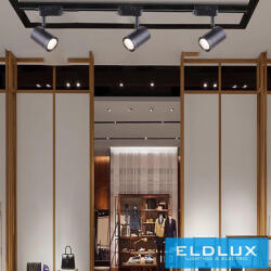 UNIVERSO egyfázisú sínre szerelhető lámpa GU10 Max 60w fekete (2308225394)