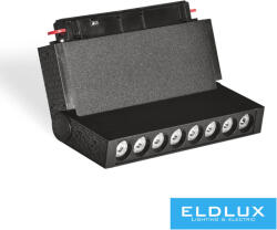 UNIVERSO Mágneses sínbe szerelhető állítható spot Lámpa DC: 48V 10w 800lm 4000k RA90 IP20 Fekete 158x45x24mm (3468683753)