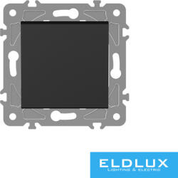 ELDLUX ELDGROUND Egypólusú kapcsoló (101) Fekete (2296248590)