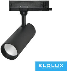 UNIVERSO Háromfázisú sínes spotlámpa 30w 2700lm 4000k 38° RA90 IP20 Fekete 5év (36495163)