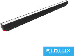 UNIVERSO Mágneses sínbe szerelhető lineáris lámpa DC: 48V 24w 1800lm 3000k RA90 IP20 Fekete 600x45x24mm (4024598265)