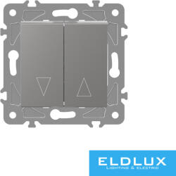 ELDLUX ELDGROUND redőnykapcsoló ezüst rugós (1179411717)