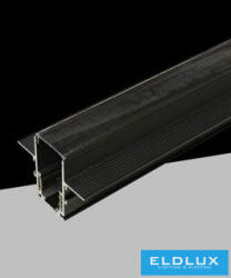 UNIVERSO Mágneses sülyesztett sínrendszer DC: 48V Max. 16A IP20 Fekete 2000x62x47mm (4108033316)