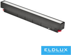 UNIVERSO Mágneses sínbe szerelhető lineáris lámpa DC: 48V 14w 1050lm 3000k RA90 IP20 Fekete 300x45x24mm (4283368339)