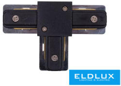 UNIVERSO Egyfázisú sínhez T alakú csatlakozó fekete (3316282301)