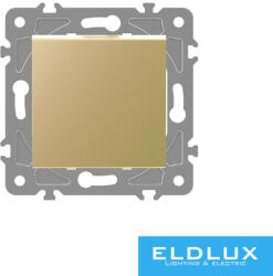 ELDLUX ELDGROUND kereszt váltókapcsoló (107) arany (2185922032)