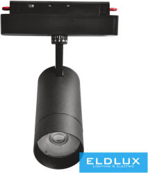 UNIVERSO Mágneses sínbe szerelhető spot Lámpa DC: 48V 14w 1190lm 3000k RA90 IP20 Fekete D56x192x144mm (1009002367)