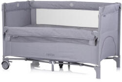 Chipolino Relax multifunkciós utazóágy - Cloud Linen - pepita