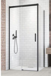 Radaway Ușă glisantă duș Radaway Idea Black KDJ stânga 110x200, 5 cm, sticlă transparentă, profil negru (387041-54-01L)