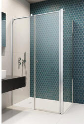 Radaway Ușă batantă pentru cabina de duș Radaway EOS II KDS, 100x195 cm, sticlă securizată transparentă, profil crom, dreapta (13799482-01R)